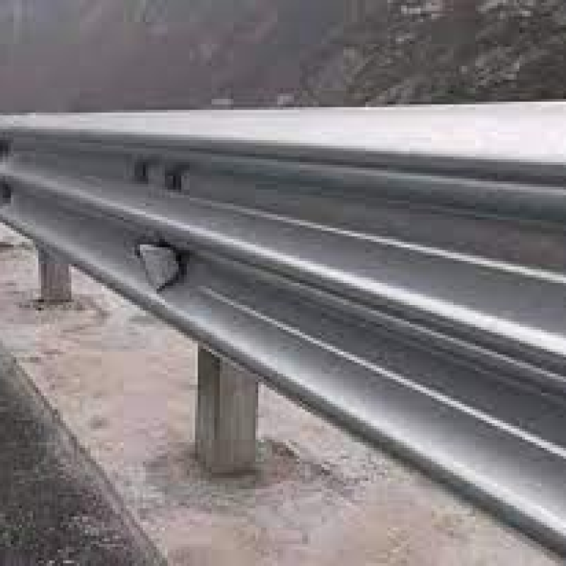 Two-Beam Highway Guardrail