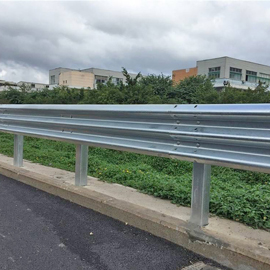 Two-Beam Highway Guardrail 