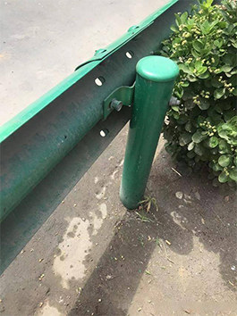 Round Guardrail Post