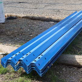 Zinc Coated Highway Guardrail 