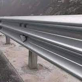 Three Beam Galvanized Guardrail