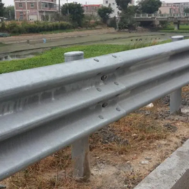 Three Beam Galvanized Guardrail