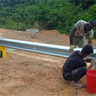 Guardrail installation