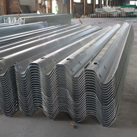 Galvanized Highway Guardrail