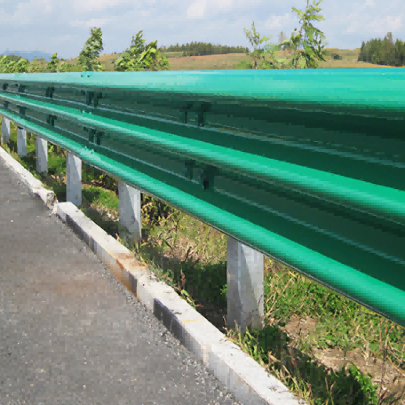 Three Beam Galvanized Guardrail